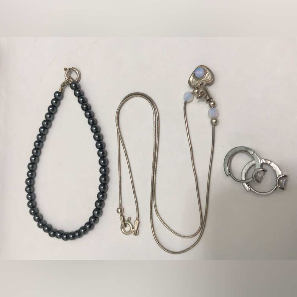 Sterling silver Lot Of Jewelry